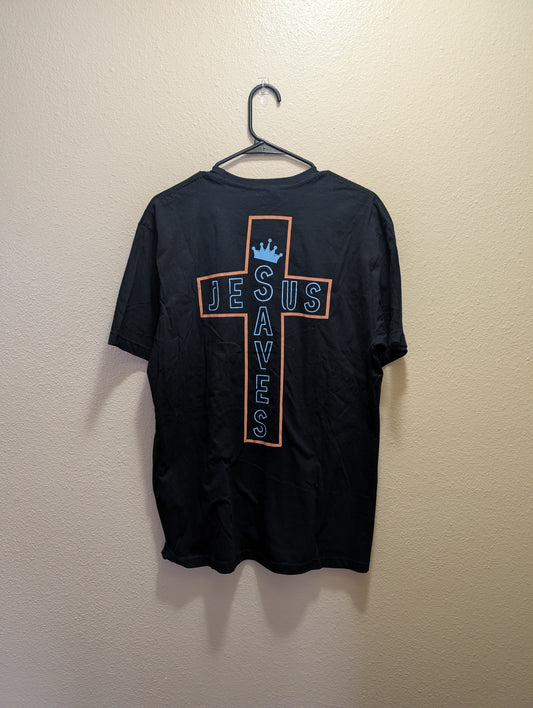 Black Jesus Saves Tee